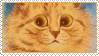 Orange tabby cat by the artist Louis Wain