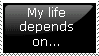 My life depends on... the COMPUTER.